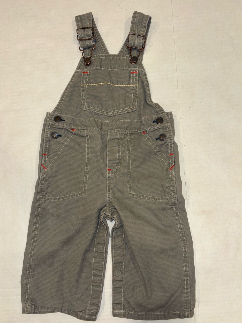 OshKosh B'gosh Olive Green Kids Overalls